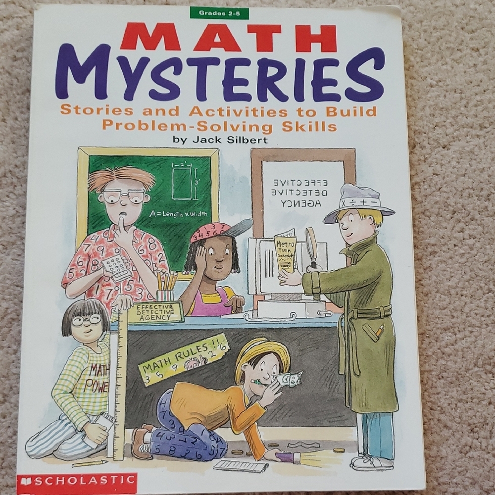 Mystery Math - 2 Books - Picture 5 of 7